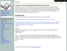 Tablet Screenshot of cbelelibrarians.wikispaces.com