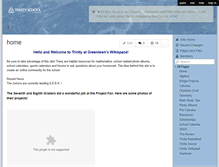 Tablet Screenshot of greenlawn.wikispaces.com