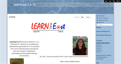 Desktop Screenshot of learneast2011.wikispaces.com