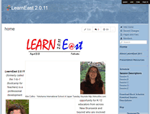 Tablet Screenshot of learneast2011.wikispaces.com