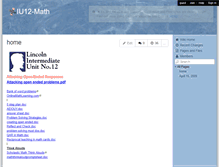 Tablet Screenshot of iu12-math.wikispaces.com