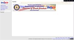 Desktop Screenshot of depedsouthcotabato.wikispaces.com