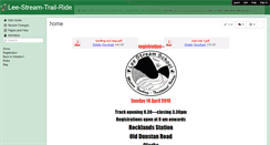 Desktop Screenshot of lee-stream-trail-ride.wikispaces.com