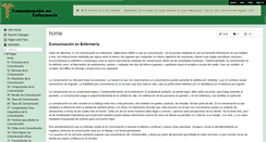 Desktop Screenshot of comunicacionenenfermeria.wikispaces.com