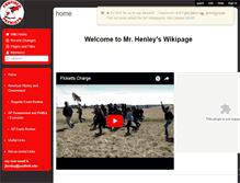 Tablet Screenshot of henley.wikispaces.com