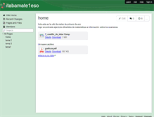 Tablet Screenshot of itabamate1eso.wikispaces.com