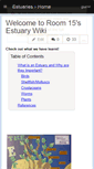 Mobile Screenshot of estuaries.wikispaces.com