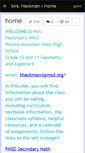 Mobile Screenshot of kheckman.wikispaces.com