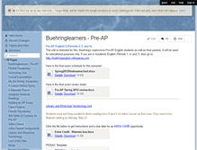 Tablet Screenshot of buehringlearners.wikispaces.com