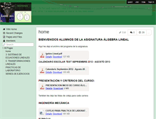Tablet Screenshot of linealtest.wikispaces.com