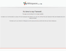 Tablet Screenshot of muriwaiwiki.wikispaces.com