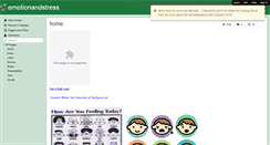 Desktop Screenshot of emotionandstress.wikispaces.com