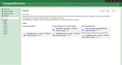 Desktop Screenshot of lenguaalfonsoxii.wikispaces.com