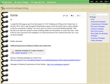 Tablet Screenshot of contentreadingwriting.wikispaces.com