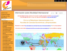 Tablet Screenshot of erasmusugr.wikispaces.com