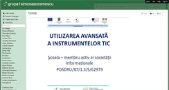 Desktop Screenshot of grupa1simonaavramescu.wikispaces.com