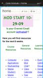 Mobile Screenshot of core-mod.wikispaces.com