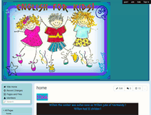 Tablet Screenshot of english-for-kids.wikispaces.com