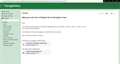 Desktop Screenshot of 10englishbsc.wikispaces.com