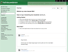 Tablet Screenshot of hetnieuweleren.wikispaces.com