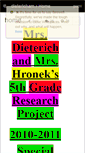 Mobile Screenshot of dietericham.wikispaces.com