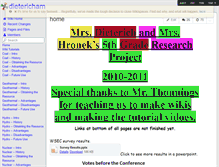 Tablet Screenshot of dietericham.wikispaces.com
