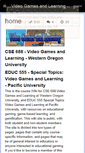 Mobile Screenshot of gamingandlearning.wikispaces.com