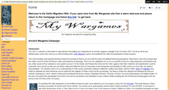 Desktop Screenshot of ancientwargame.wikispaces.com