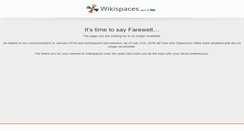 Desktop Screenshot of paraula.wikispaces.com