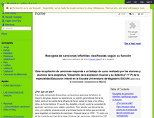 Tablet Screenshot of antonpirulero.wikispaces.com