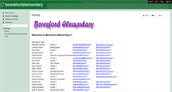 Desktop Screenshot of beresfordelementary.wikispaces.com