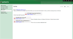 Desktop Screenshot of jcsharris.wikispaces.com