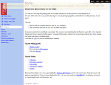 Tablet Screenshot of bl-business-essentials.wikispaces.com