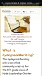 Mobile Screenshot of hydegrade8writing.wikispaces.com