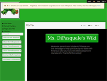 Tablet Screenshot of dipasquale.wikispaces.com