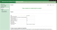 Desktop Screenshot of clasesavanzadasortopedianeonatal.wikispaces.com