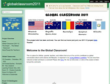 Tablet Screenshot of globalclassroom2011.wikispaces.com