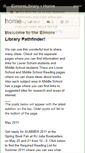 Mobile Screenshot of elmorelibrary.wikispaces.com