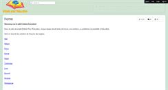Desktop Screenshot of enfantseducation.wikispaces.com