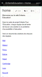 Mobile Screenshot of enfantseducation.wikispaces.com
