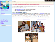 Tablet Screenshot of booksforisrael.wikispaces.com