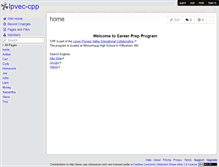 Tablet Screenshot of lpvec-cpp.wikispaces.com