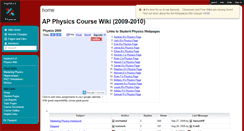 Desktop Screenshot of hartfordapphysics.wikispaces.com