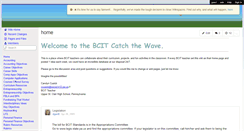 Desktop Screenshot of bcitcatchthewave.wikispaces.com
