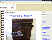 Tablet Screenshot of dfu-dsd-gs-internetportal-in-ro.wikispaces.com