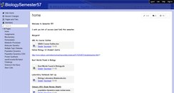Desktop Screenshot of biologysemester57.wikispaces.com