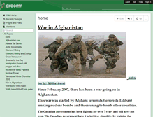 Tablet Screenshot of groomr.wikispaces.com