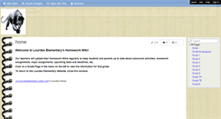 Desktop Screenshot of lourdeselementary.wikispaces.com