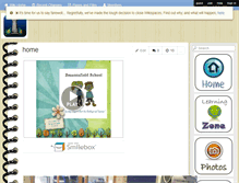 Tablet Screenshot of beaconsfieldschool.wikispaces.com