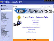 Tablet Screenshot of cffresources.wikispaces.com